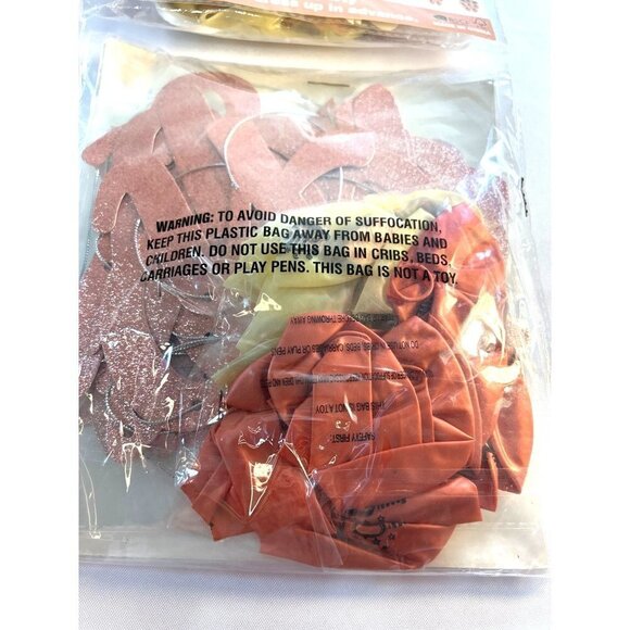 Jen Lion Happy Birthday 10th Decorations Lot of 2 - Picture 3 of 5